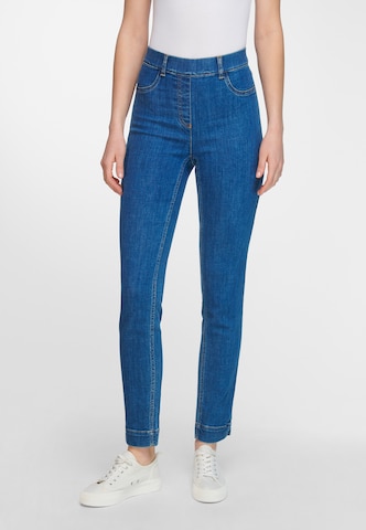 Peter Hahn Regular Jeans in Blauw: voorkant