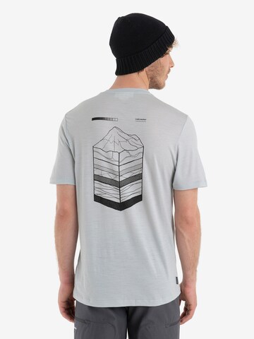 T-Shirt 'Mountain' ICEBREAKER en gris