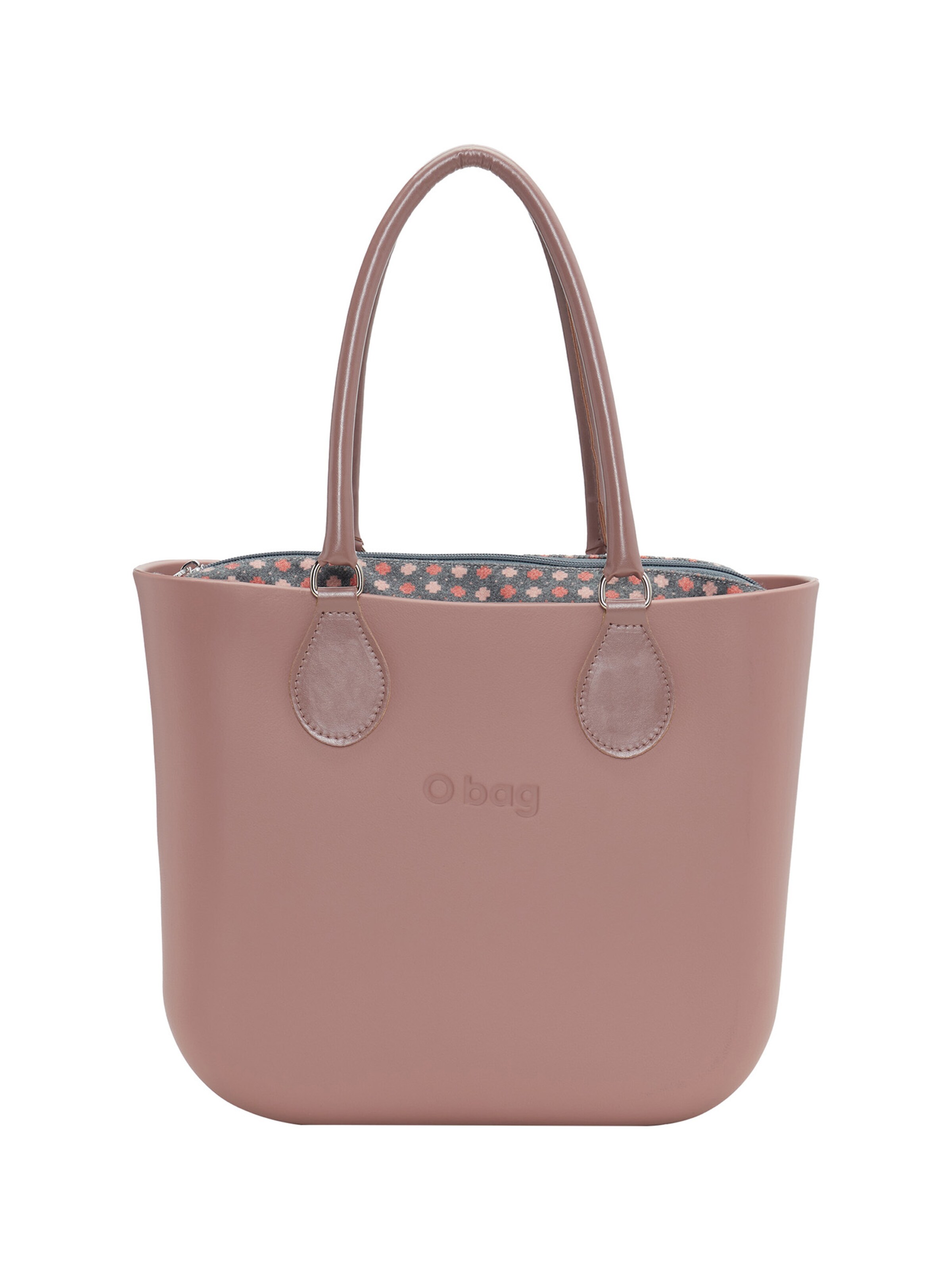 O bag Handtasche in Pink: Vorderseite
