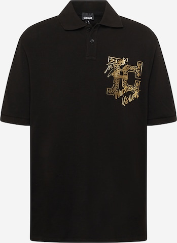 Just Cavalli - Camiseta en negro: frente