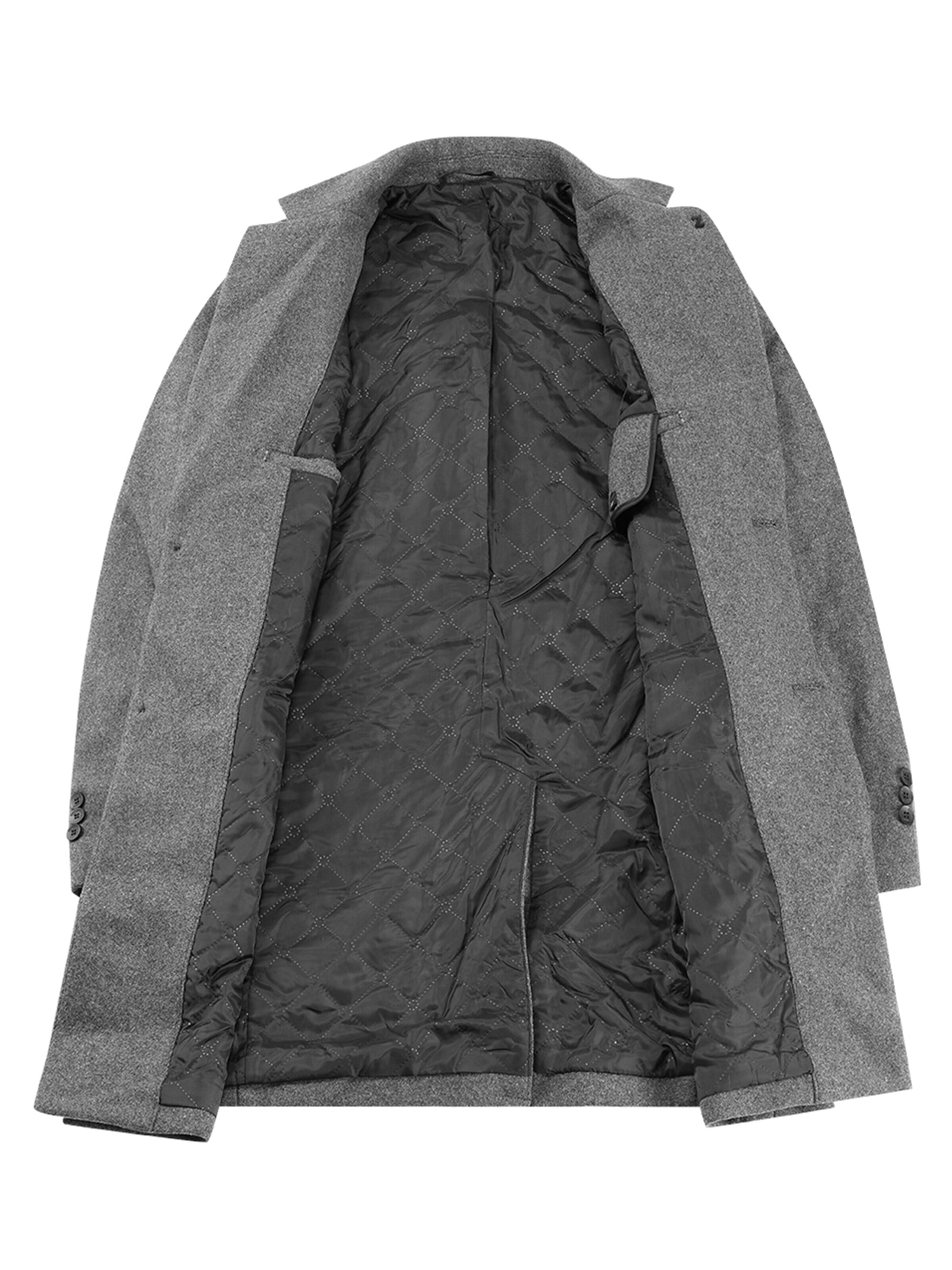 YOUTHUP Winter Coat in Grey