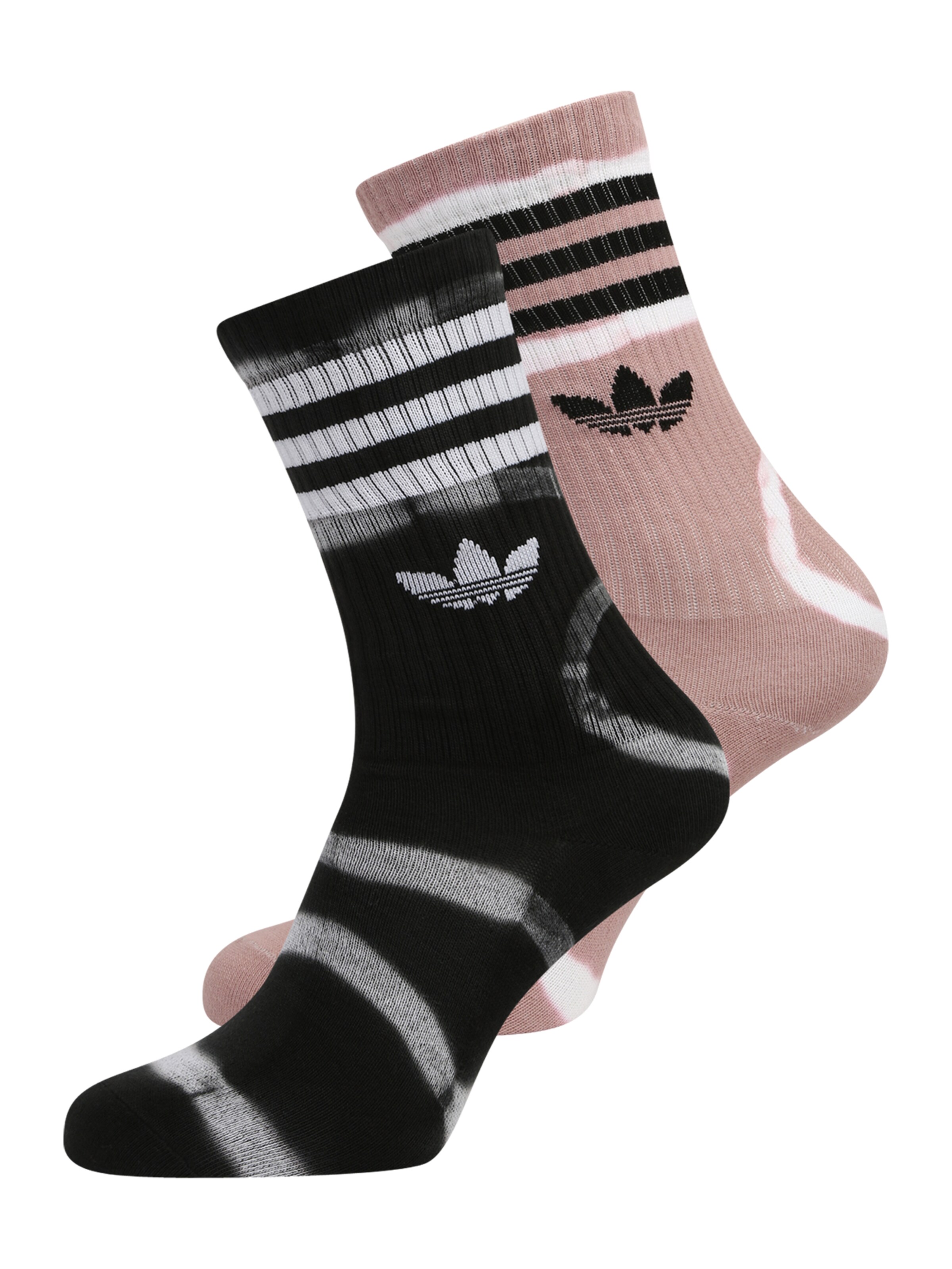 ADIDAS ORIGINALS Socken in grau / mauve / schwarz / weiß, Produktansicht