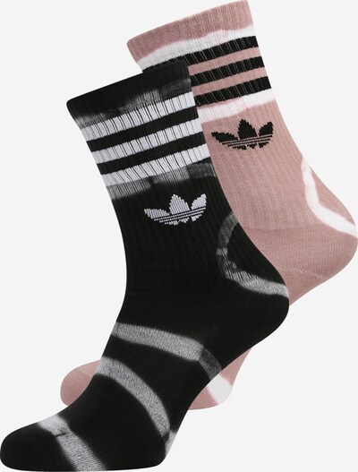 ADIDAS ORIGINALS Socken in grau / mauve / schwarz / weiß, Produktansicht