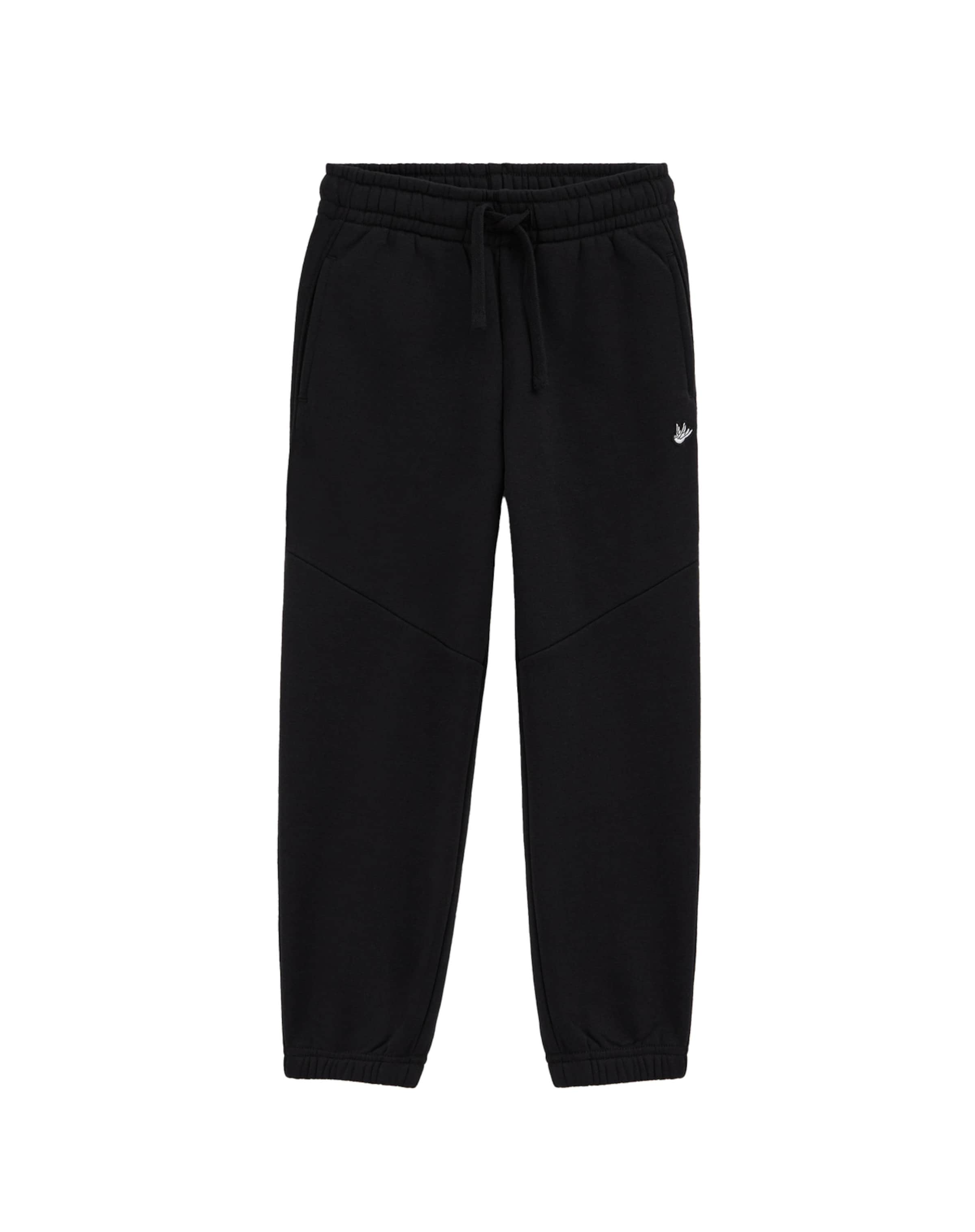 WE Fashion Tapered Byxa i svart: framsida