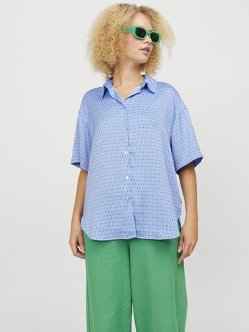 JJXX Blouse 'LINK' in Blauw: voorkant