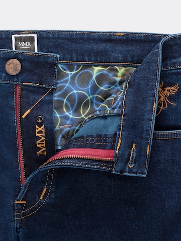 Coupe slim Jean 'Falco' MMX Germany en bleu