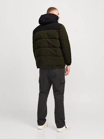 Jack & Jones Plus Winter jacket 'JJEOtto' in Black