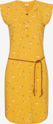 Ragwear Καλοκαιρινό φόρεμα 'Zofka' σε κίτρινο: μπροστά