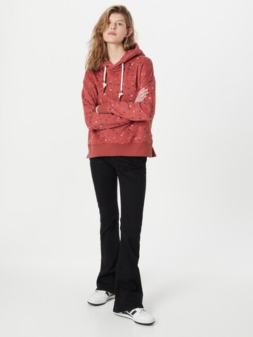 Sweat-shirt 'RUFLE BIRDS' Ragwear en marron