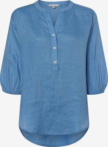 Marie Lund Blouse 'Bella' in Blauw: voorkant