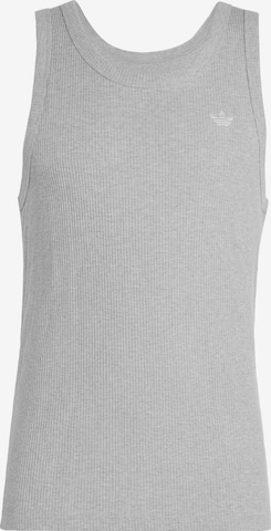 T-Shirt 'Trefoil Essentials' ADIDAS ORIGINALS en gris : devant