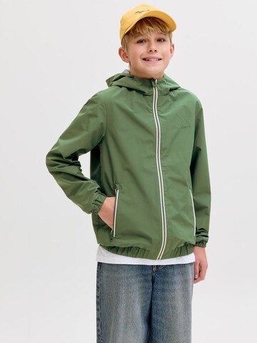 Jack & Jones Junior Overgangsjakke i grøn: forside