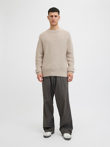 Pulover 'JJGLOBAL' de la JACK & JONES pe bej