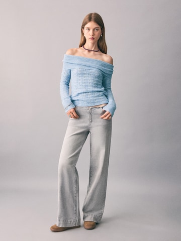 MANGO TEEN Trui 'WAVY' in Blauw