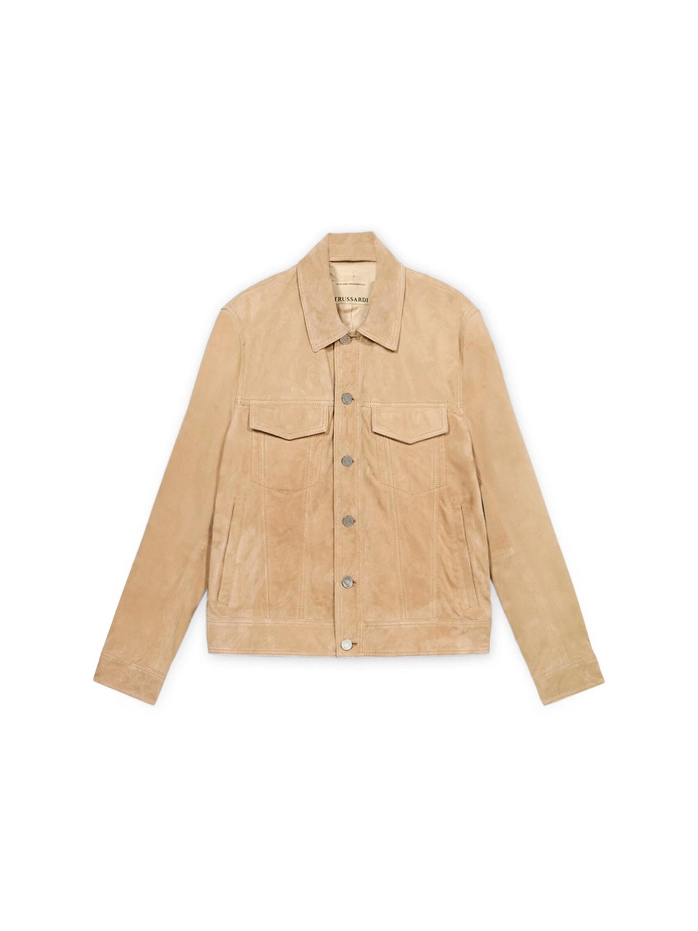 Trussardi Between-Season Jacket in Beige
