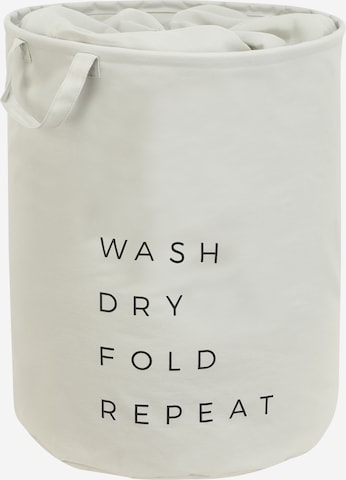 ABOUT YOU Laundry Basket 'Comfy L' in White: front