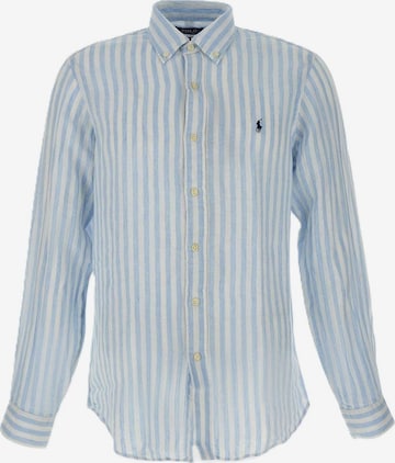 T-Shirt Ralph Lauren en bleu : devant