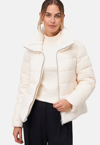 Veste mi-saison zero en blanc : devant