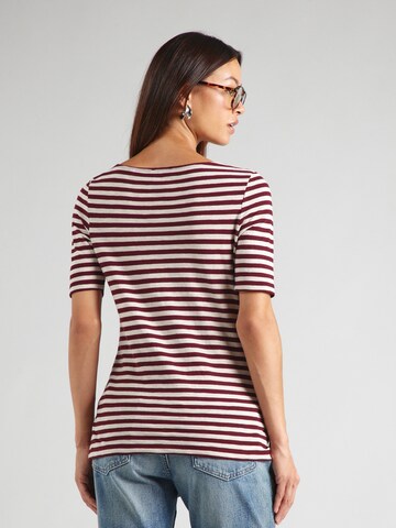 T-shirt Marc O'Polo en rouge : derrière