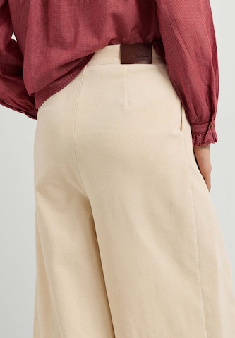 Wide leg Pantaloni con pieghe 'Khloe' di Pepe Jeans in bianco