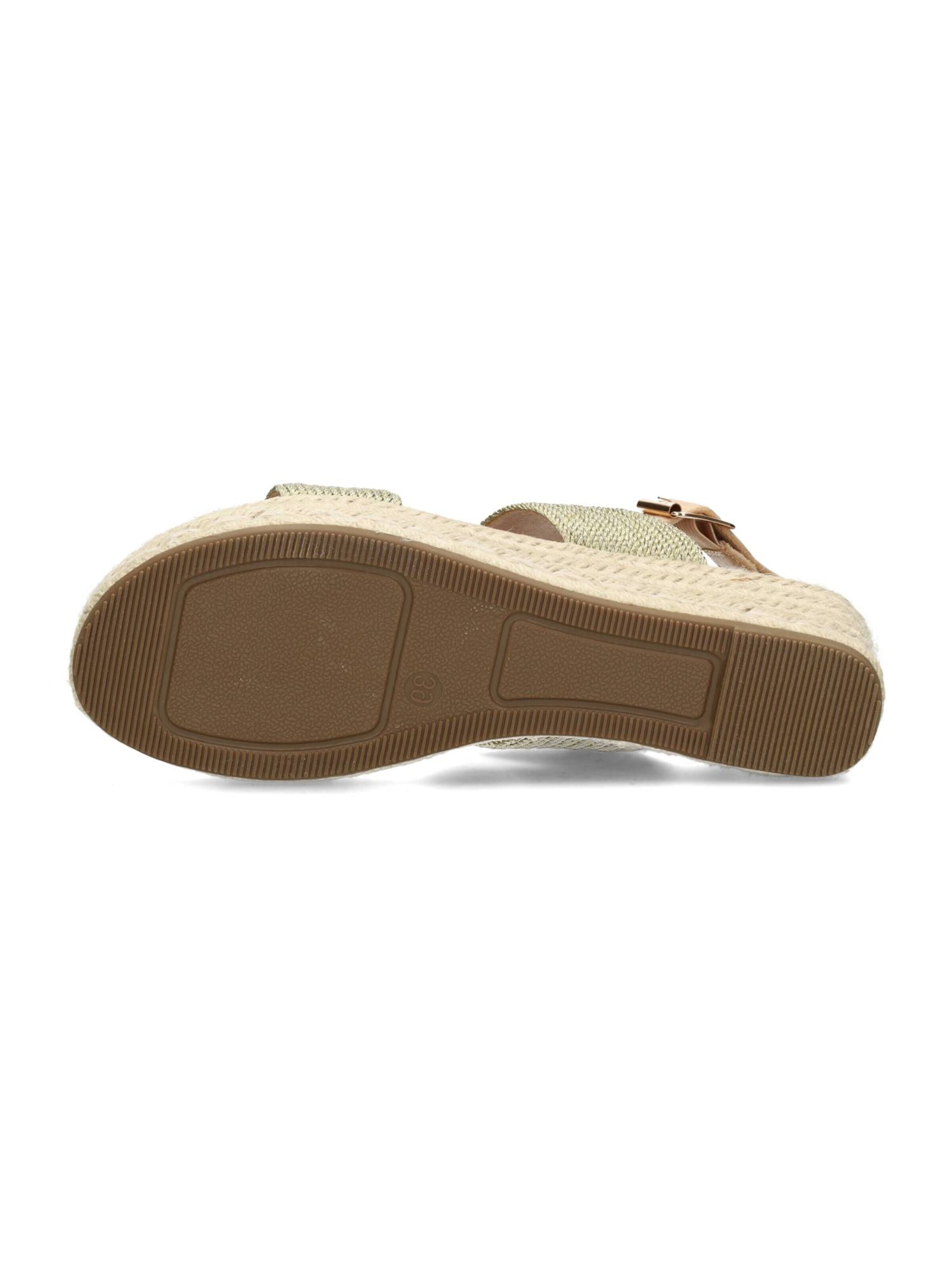 POSH by Poelman Strap Sandals 'Ceto' in Gold