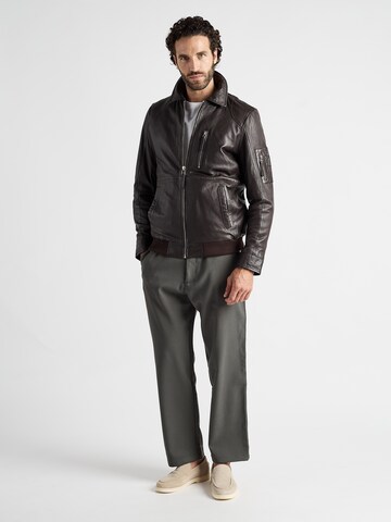 Veste mi-saison JCC en marron