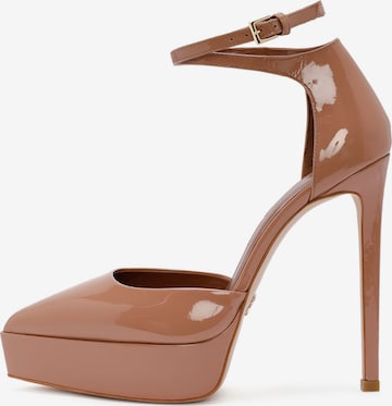 Décolleté di Derimod in beige: frontale