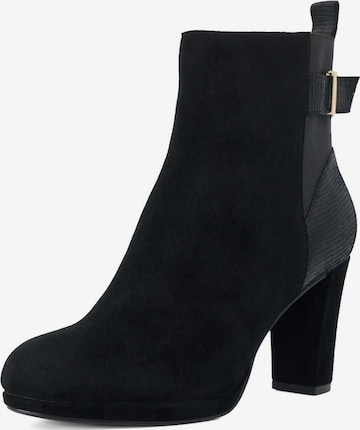 Bottines 'Olens' Dune LONDON en noir : devant