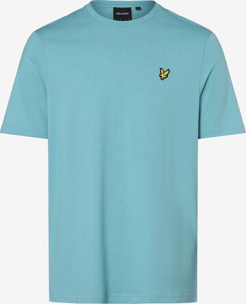 Lyle & Scott Tričko – modrá: přední strana