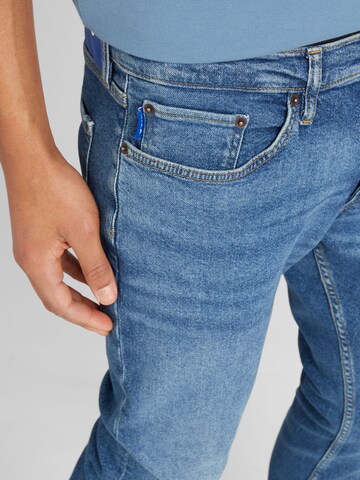 HUGO Slimfit Jeans 'Zane' in Blauw