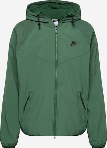 Nike Sportswear Winterjas in Groen: voorkant