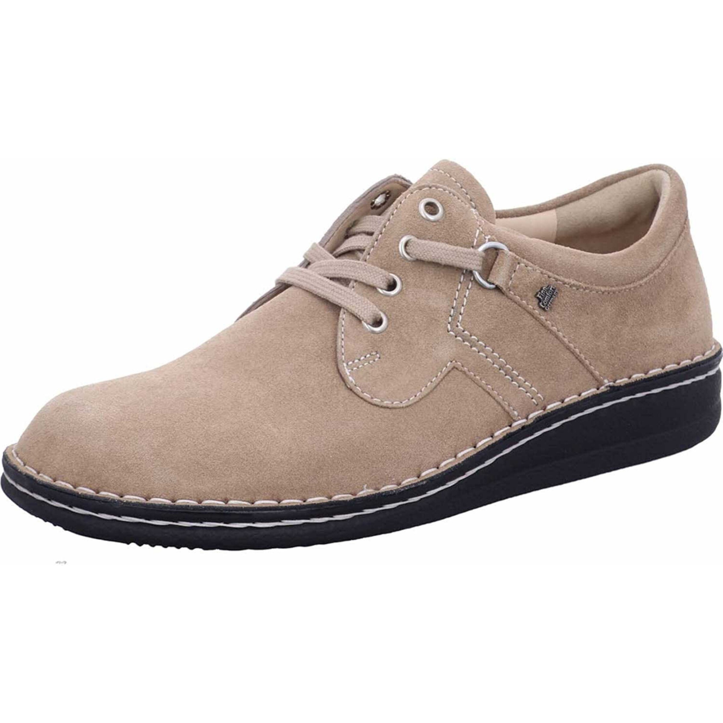 Finn Comfort Schnürschuh in Beige: Vorderseite