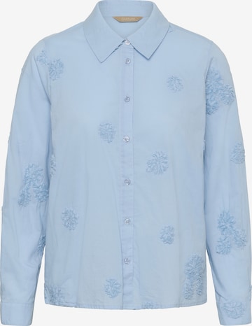 CULTURE Bluse i blå: forside