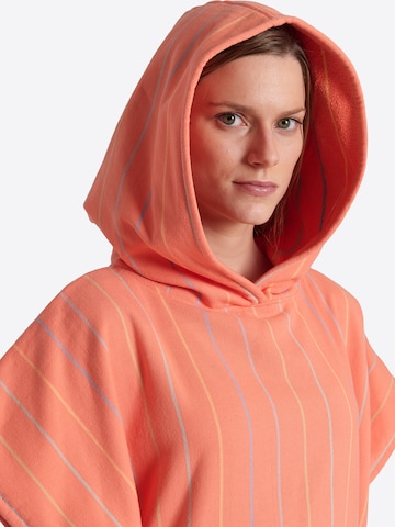 Peignoir long 'CHANGING PONCHO' ARENA en orange