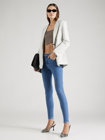 Skinny Jeans 'Lexy' de la Dr. Denim pe albastru