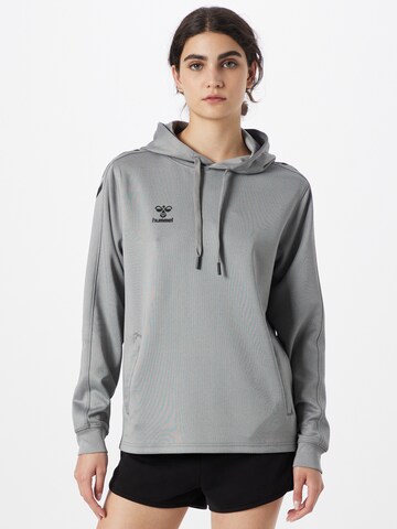 Sweat de sport Hummel en gris : devant