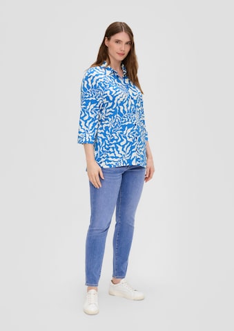 s.Oliver Red Label Plus Blouse in Blauw