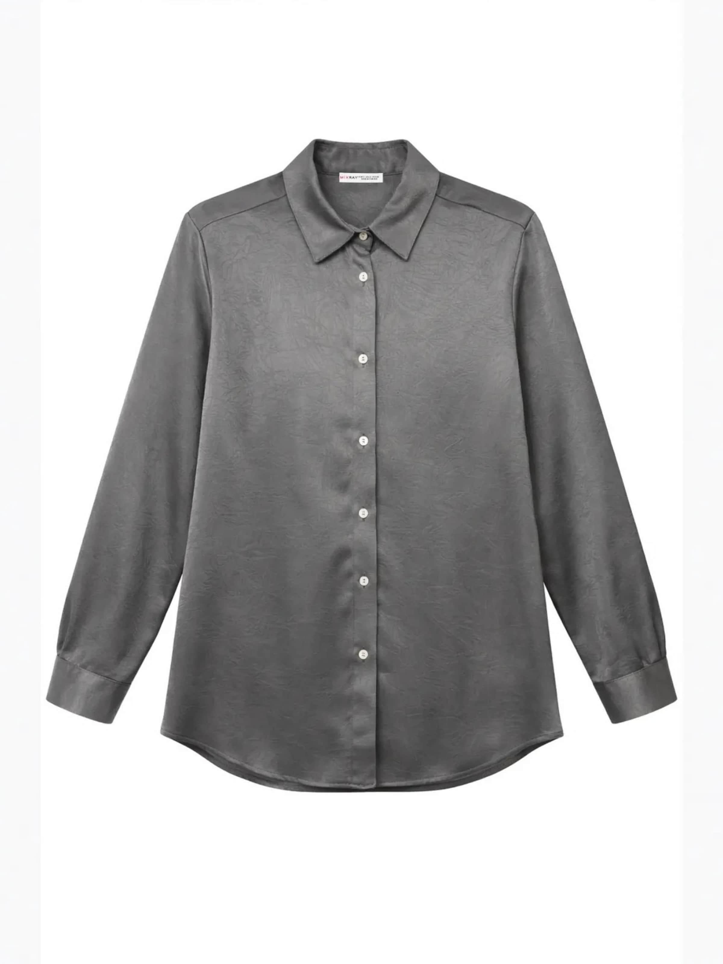 Chemisier MixRay en gris : devant