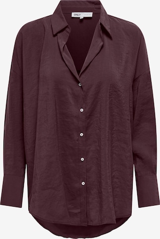 ONLY Blouse 'ONLZazima' in Rood: voorkant
