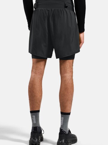 ODLO Regular Sportbroek 'X-ALP TRAIL 6 INCH' in Zwart