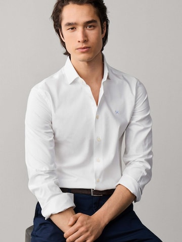 Regular fit Camicia di Hackett London in bianco