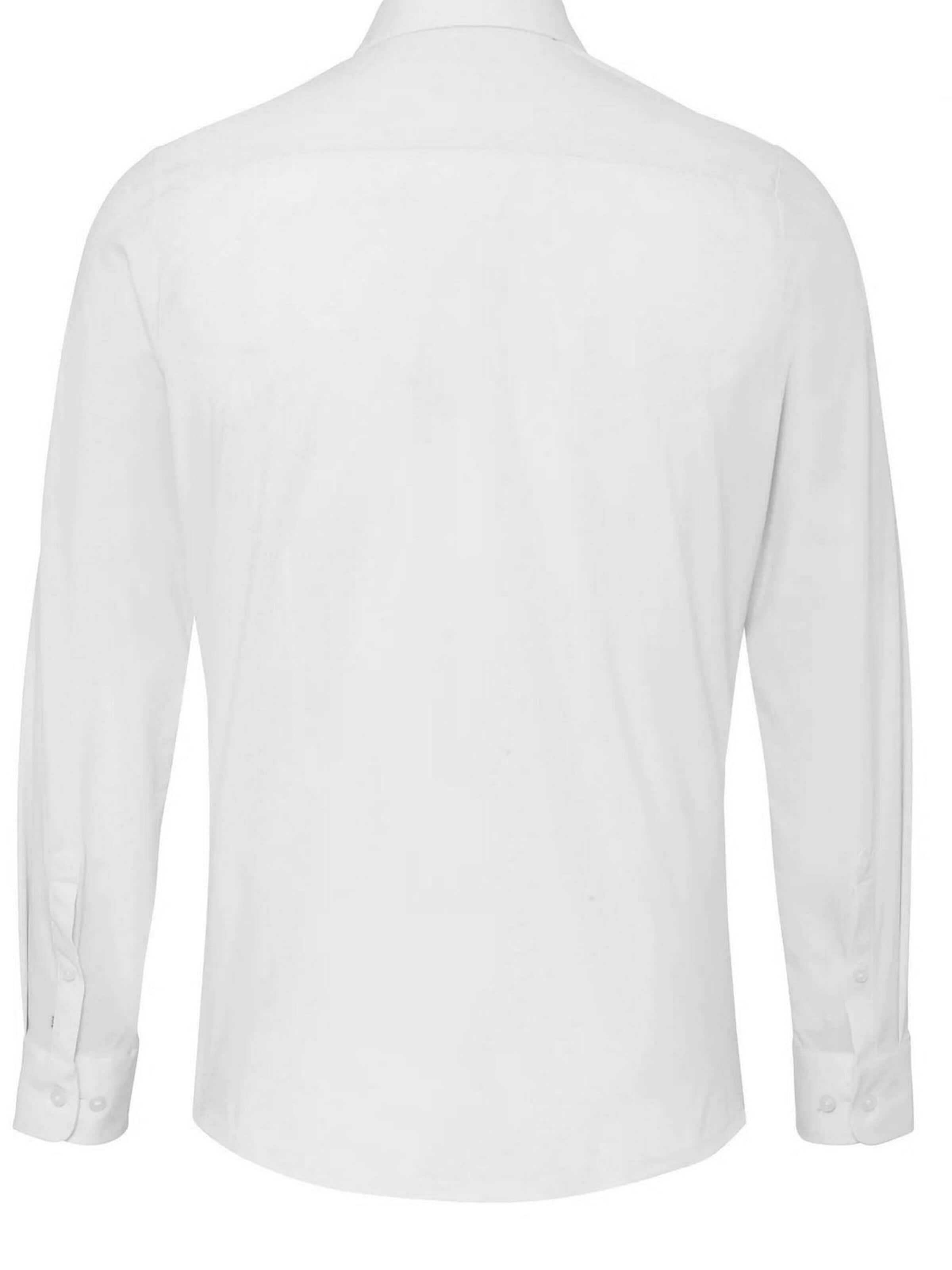 PURE Slim fit Overhemd in Wit