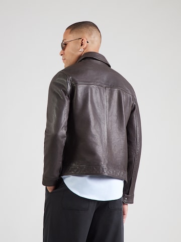 AllSaints Přechodná bunda 'NATES' – hnědá