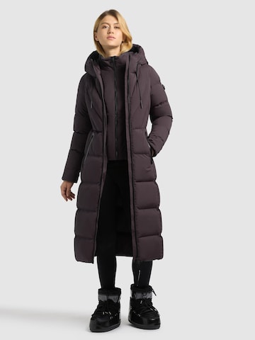 Manteau d’hiver 'Soria2' khujo en violet