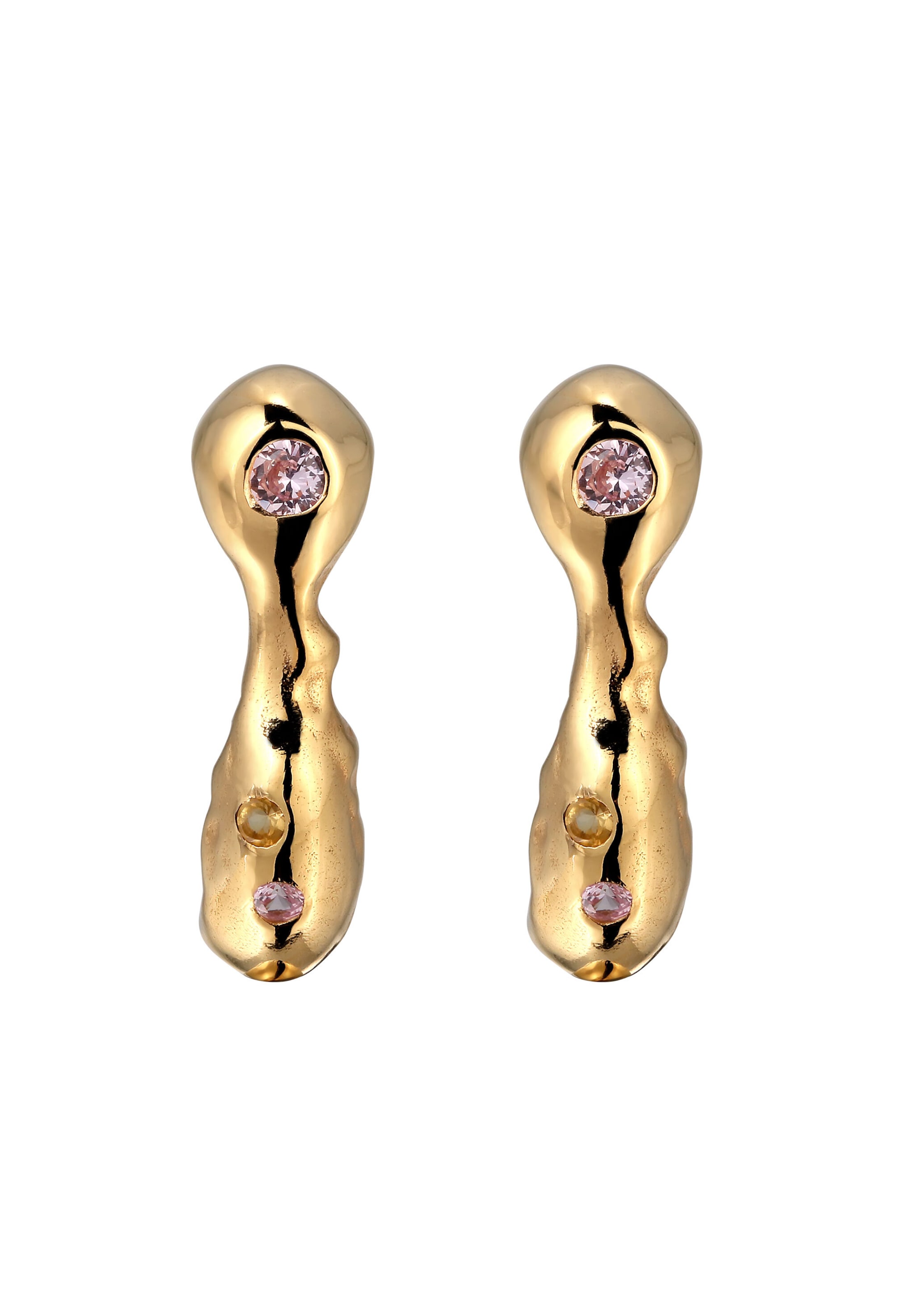 Haze&Glory Earrings in Gold: front