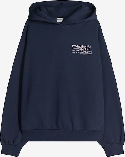 Bershka Sweater majica u morsko plava / lila / bijela, Pregled proizvoda