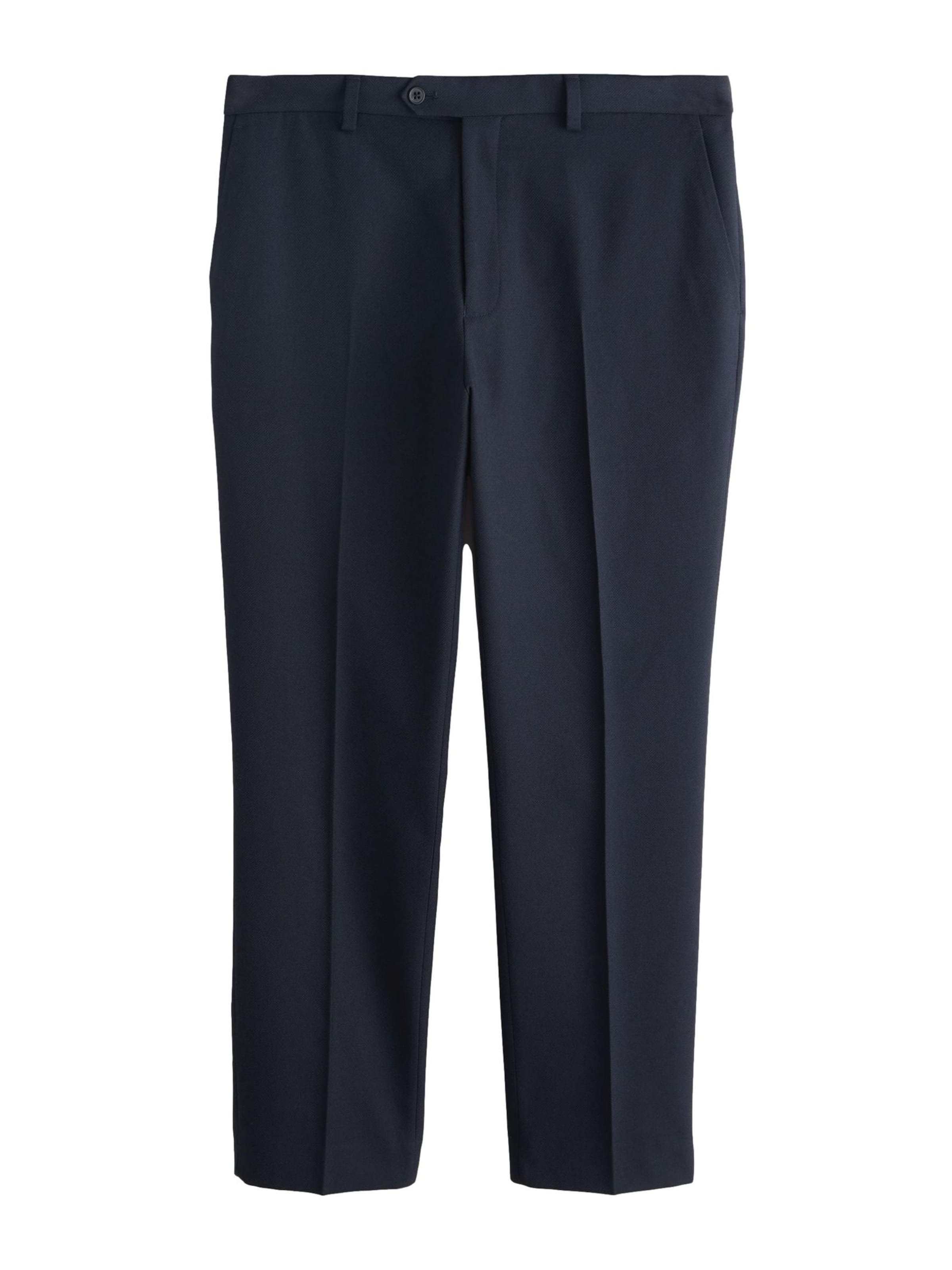 Next Trousers with creases in Navy, Item view