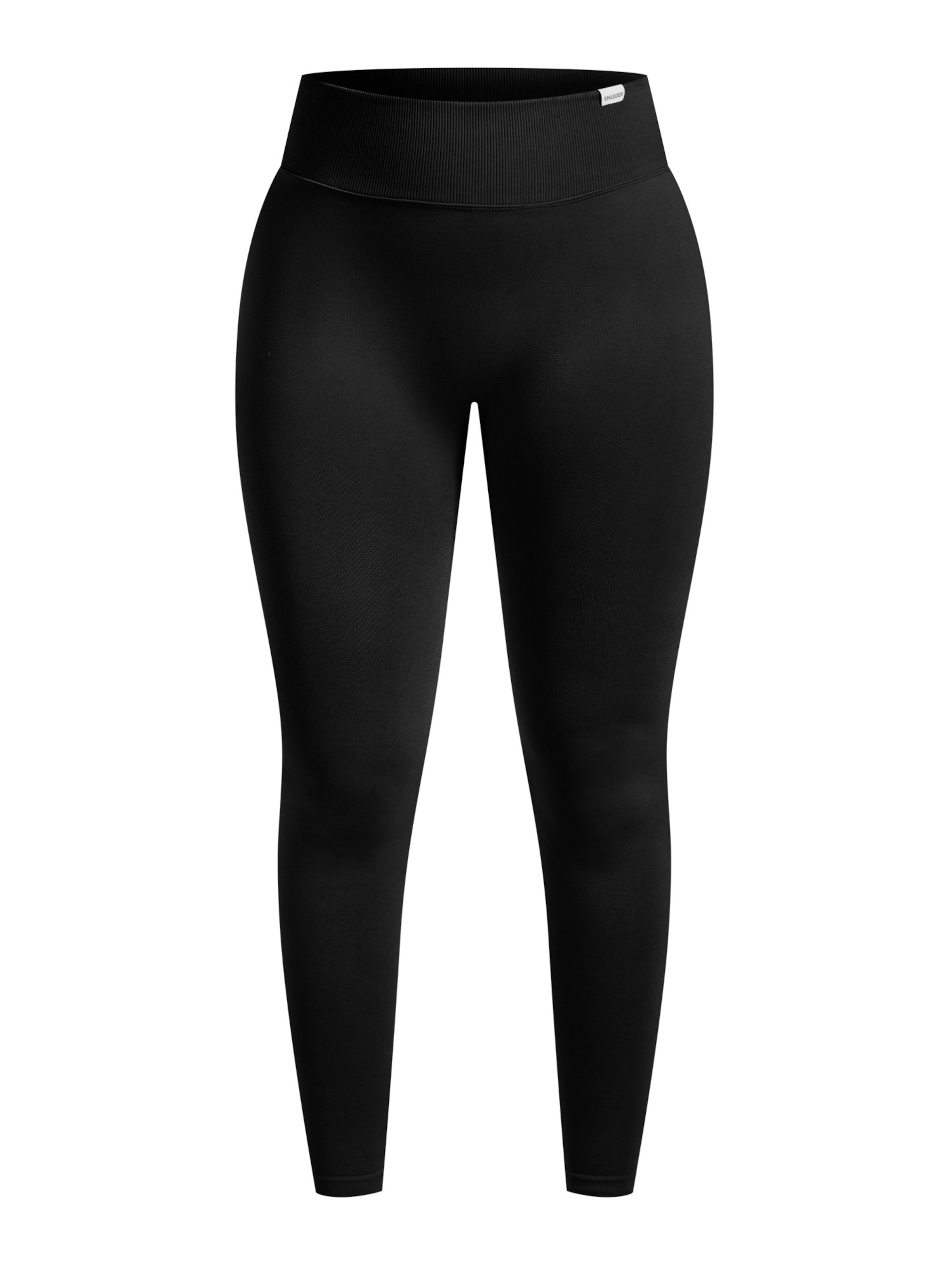 Smilodox Skinny Leggings ' Myrah ' in Zwart: voorkant