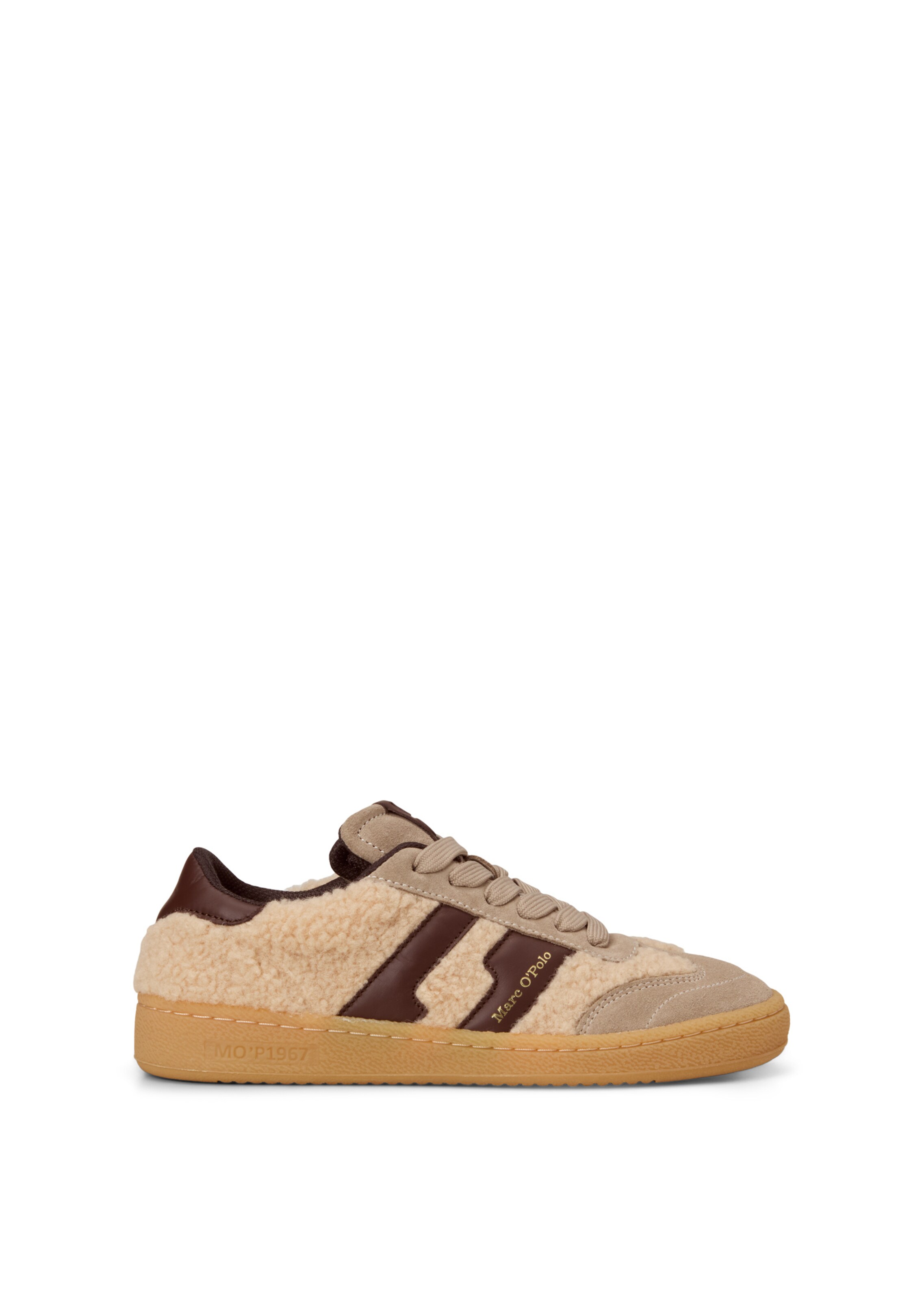 Marc O'Polo Sneakers laag 'Court' in Beige