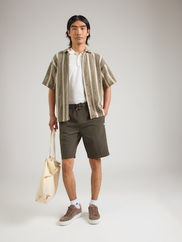 INDICODE JEANS Regular Broek 'INDrum' in Groen